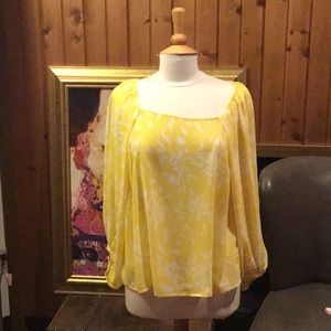 Yellow blouse, make me an offer!